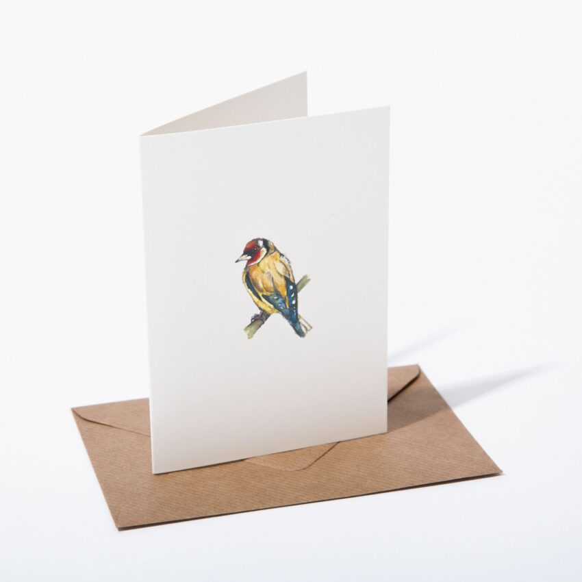 "Goldfinch" Greeting Card